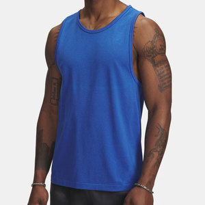 100% Cotton Jersey Stretchable High Quality Tank <b>Top</b> New Design Plain Blank <b>Longline</b> Oversized Sleeveless Custom <b>Longline</b> - Product Image 6
