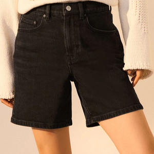 Shorts en jean pour femme, tendance saisonnière, coupe facile, prêts à la vente, prix de gros 2026, direct usine, quantité OEM, prix compétitif - Product Image 2