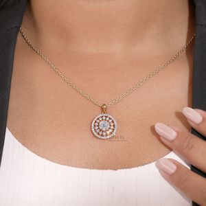 Elegante conjunto de joyas de diamantes redondos que define la belleza atemporal. Creaciones de diamantes de lujo que brillan para siempre. Claridad VVS-VS. IGI. - Product Image 4