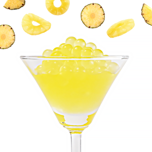 Boba explosiva con sabor a piña tropical jugosa en oferta para cócteles estilo Tiki - Product Image 2