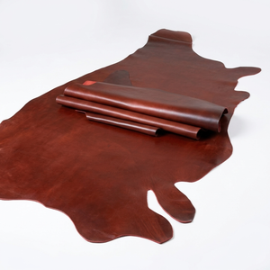 Cuero de vaca curtido vegetalmente, anti-pilling, de 0.7-0.8mm de grosor, para bolsos de lujo, zapatos, cinturones y artesanías, a granel - Product Image 1