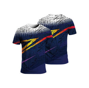 เสื้อยืดซับลิเมชั่นผู้ชาย 100% ผ้าฝ้าย ระบายอากาศได้ดี ลายกาแล็กซี่ น้ำหนักเบา รับพิมพ์ลายตามสั่ง โรงงานผลิตแบบ OEM ODM - Product Image 6