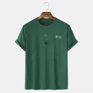 T-shirts personnalisés avec impression de logo, haute qualité, prix de gros, fabriqués au Pakistan - Product Image 2