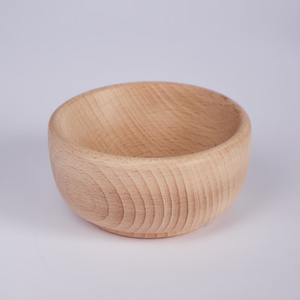 Bol en bois de hêtre, jouet sensoriel Montessori - Product Image 1