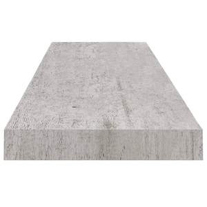 2 pezzi grigio cemento 35.4 "x 9.3" x 1.5 "MDF flottante parete e scaffali di visualizzazione - Product Image 6