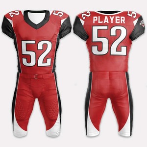 Uniforme de Fútbol Americano de Secado Rápido, Uniforme de Fútbol Americano Transpirable, Venta al por Mayor, Nuevo Estilo, Uniforme de Fútbol Americano Personalizado - Product Image 2