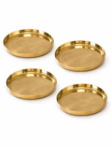 Handcrafted Aluminum <b>Table</b> <b>Coaster</b> Designed For Luxury Home Decor Dining And Gift Collection Purpose - Product Image 2