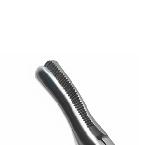 Pince hémostatique chirurgicale Johns Hopkins Bulldog Clamp de 2 pouces, courbée, avec mâchoires dentelées atraumatiques, en acier inoxydable de qualité chirurgicale - Product Image 6