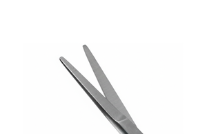 กรรไกรตัดหลอดเลือดแบบตรง 7 นิ้ว ใบมีดเฉียง ปลายทู่ ด้ามจับแบบวงแหวน อุปกรณ์ผ่าตัด เกรดทางการแพทย์ ได้รับการรับรองมาตรฐาน CE - Product Image 6