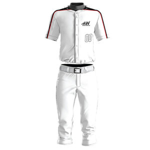 ชุดเบสบอลน้ำหนักเบา แห้งเร็ว สำหรับทีมกีฬา พร้อมโลโก้ส่วนตัว สำหรับผู้ใหญ่ทุกขนาด - Product Image 1