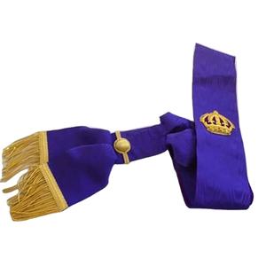 Pakistan Fabrication Maçonnique Regalia Arche Royale Broderie À La Main Sash Durable Haute Qualité Broderie Sash - Product Image 1