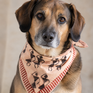Vente en gros de bandanas pour chien 100% coton, réversibles, à carreaux, personnalisables, de haute qualité, accessoires pour animaux de compagnie - Product Image 1