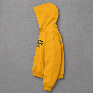 ผู้ผลิตเสื้อฮู้ดดี้ผ้าฝ้ายฟลีซสีเหลืองมัสตาร์ดแบบหนาพิเศษ ขายส่งเสื้อพูลโอเวอร์สตรีทแวร์ พิมพ์โลโก้แบรนด์ เสื้อสเวตเชิ้ต - Product Image 4