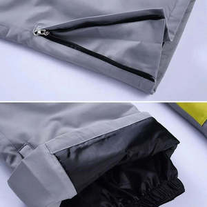 Pantalones de esquí impermeables para mujer, peto de snowboard cortavientos, peto de nieve aislante para invierno, correas ajustables, transpirable, equipo profesional - Product Image 4