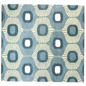 Produits les plus vendus Tapis Dhurrie en coton Tapis indiens traditionnels tissés à plat en coton, adaptés à un usage intérieur et décontracté - Product Image 6
