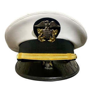 Gorra de Capitán Fabricada en Fábrica, Gorra con Visera, Diseño Liso, Gorras de Oficiales para Exteriores - Product Image 3