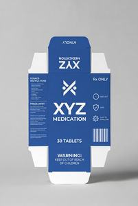 Cajas Farmacéuticas Impresas con Logotipo que Ofrecen Soluciones de Empaque Profesionales para Medicamentos y Suplementos Nutricionales - Product Image 3