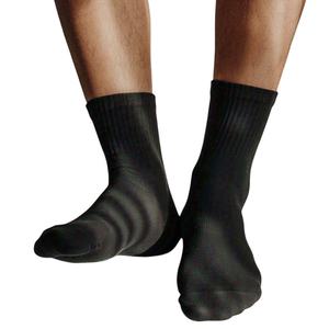 ถุงเท้ากีฬาผ้าฝ้ายแท้สำหรับนักกีฬาถุงเท้ากีฬาผ้าคอตตอนแท้สำหรับฤดูใบไม้ผลิป้องกันกลิ่นไม่พึงประสงค์ - Product Image 1