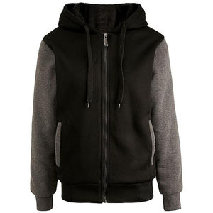 เสื้อฮู้ดระบายอากาศได้ดี คุณภาพสูง ขายดี คุณภาพเยี่ยม เสื้อฮู้ดผู้ชายสำหรับฤดูหนาว อุ่นสบาย ผ้าฝ้ายฟลีซ ซิปยาว - Product Image 1