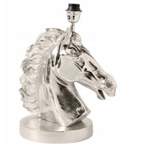 Lámpara de Mesa de Aluminio con Cabeza de Caballo Eléctrica de Alta Calidad, Diseño Moderno, Acabado Dorado, Iluminación Decorativa para Sala de Estar - Product Image 1