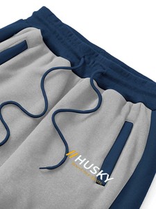 Chándal Deportivo Informal para Hombre, Marca Husky, con Capucha, Bloques de Color, Forro Polar, Cierre con Cordón, Bolsillos Laterales, para Invierno, 100% - Product Image 6