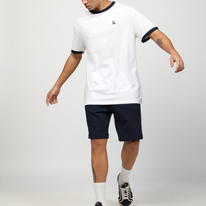 Nueva Camiseta de Moda para Hombre, Casual, de Manga Corta, Cuello Redondo, Lisa, con Logotipo Personalizado en la Parte Delantera, Talla Grande, Transpirable, Ajustada, 100% Algodón, de Secado Rápido - Product Image 2