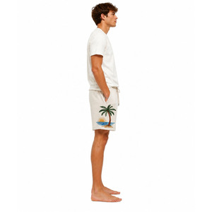 Shorts de Playa Casuales de Poliéster para Hombre, 5 Pulgadas de Entrepierna, Ecológicos, Premium, Cintura Media, Cierre con Cordón - Product Image 4
