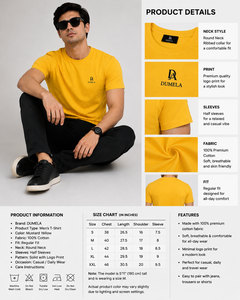 T-shirt Homme Uni 100% Coton Tricoté 180 Grammes Respirant Anti-boulochage Col Rond Manches Courtes Coupe Droite Décontractée - Product Image 6