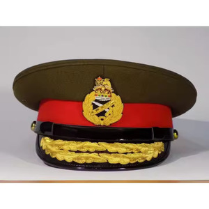 Gorra de Visera Bordada a Mano de Calidad Premium, Uniforme Ceremonial Profesional, Personalizable para Deportes, 100% Personalizable - Product Image 4