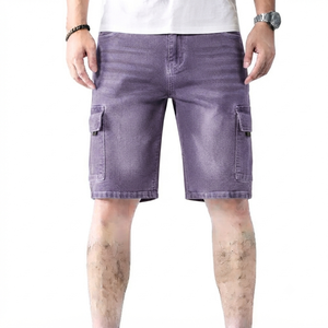 Meilleur fabricant de denim, streetwear, shorts vintage personnalisés, shorts en jean pour hommes avec plusieurs poches, shorts en denim pour hommes - Product Image 1