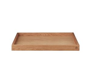 Wholesale Modern Eco-Friendly Acacia Wood Serving <b>Tray</b> with Handles <b>Large</b> Rectangular for Kitchen & Restaurant Use - Product Image 1