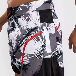 Shorts MMA confortables en tissu extensible pour les combattants, les entraînements de grappling et les séances de arts martiaux mixtes - Product Image 4