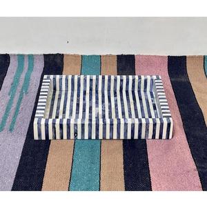 Plateau Feng Shui de Luxe Fait Main Écologique avec Incrustations en Os – Design Décoratif Élégant, Qualité Supérieure pour la Maison et la Cuisine (Idéal pour Servir) - Product Image 6