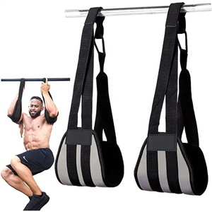 Adjustable Ab Straps for Weightlifting Gym <b>Training</b> Core <b>Strength</b> Hanging Leg Raise Fitness Equipment - Product Image 1