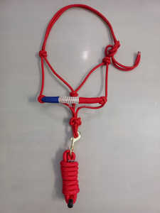 Diseño hecho a mano tejido PP cuerda caballo Halter con plomo para la venta equitación ecuestre PP Halter disponible a un precio razonable - Product Image 4