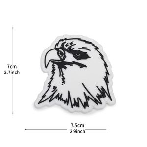Food Cartoon PVC Patch 3D Rubber Badge for Kids Clothing <b>Backpacks</b> Hats <b>Lunch</b> Bags Gifts and Accessories Wholesale Manufacturer - Product Image 3