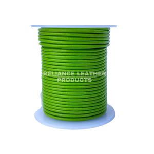 Productos de cuero Reliance, cordón de cuero redondo Regular, embalaje personalizable para manualidades DIY, pulsera, collar, fabricación de pendientes - Product Image 2