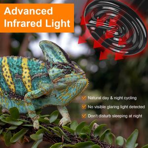 2 Lámparas de Calor de Cerámica de 150W, Infrarrojas, sin Emisión de Luz, para Incubadora de Reptiles, Cuidado de Mascotas, Lagartos, Tortugas y Serpientes - Product Image 3