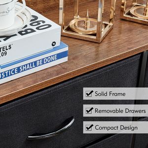 Organizzatore per Cassettiera in Acciaio Resistente con Torre Portaoggetti per Camera da Letto, Armadio, Corridoio, Ingresso - Idee Regalo per Cassettiere - Product Image 5