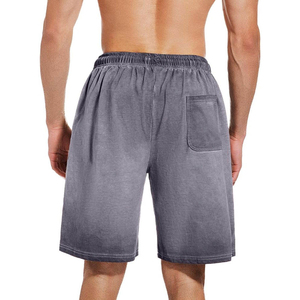 Shorts en coton 100% de qualité supérieure, décontractés, avec logo personnalisé imprimé, streetwear, shorts en molleton pour homme - Product Image 4