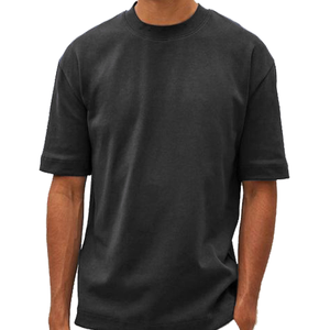 เสื้อคอเต่าของผู้ชายผ้าฝ้าย100% เสื้อยืดผ้านิ่มปักโลโก้ฤดูร้อน - Product Image 4