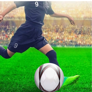 ลูกฟุตบอล PU ขนาด 3 4 5 สัมผัสนุ่ม ทนทาน ไส้บอลบิวทิล เหมาะสำหรับการแข่งขันและฝึกซ้อม รับทำโลโก้ตามสั่ง OEM - Product Image 3