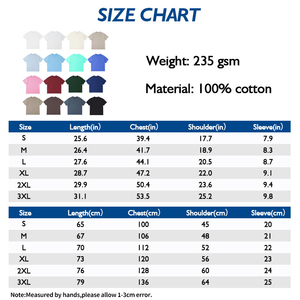 T-shirt personnalisé en gros, en stock, nouveau, coupe BOXY, 100% coton, manches courtes, logo frontal, respirant, écologique, coupe classique, style streetwear - Product Image 4