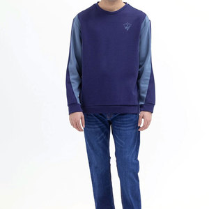 Sweat-shirts d'hiver pour hommes intelligents 100% coton, tissu respirant, manches longues, col rond, style urbain, vêtements confortables pour tous les jours - Product Image 3