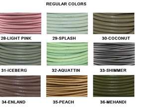 2mm Light Brown Color Leather <b>Cord</b> Round <b>Necklace</b> Rope for Jewellery Making Customized Size SCHAF A BRAND OF Y S INTERNATIONAL - Product Image 5