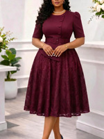 Robe longue kaftan rose grande taille pour femme, élégante, à volants, ample, style africain, pour soirée, personnalisable
