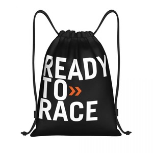 Sac à dos à cordon de serrage en nylon résistant à l'eau pour la gym, les courses, le sport et le yoga - Product Image 5
