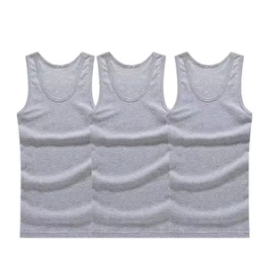 Wholesale Men Quick Dry Breathable <b>80</b>% Cotton 20% Polyester Casual Tank <b>Tops</b> Undershirt Fitness Stringer Exercise Tank <b>Top</b> - Product Image 3