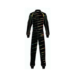 Traje de Carreras de Karts Estampado Premium, Tela de Doble Capa, Resistente al Viento, Talla Grande, Impermeable, Transpirable, Costuras Duraderas de Alta Calidad - Product Image 4