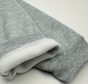 Men's Customized Gray Hoodie Jogger Pants Set Casual Two-Piece Sweatshirt Track Suit 100% Cotton Fleece Winter Wear Made - Product Image 6